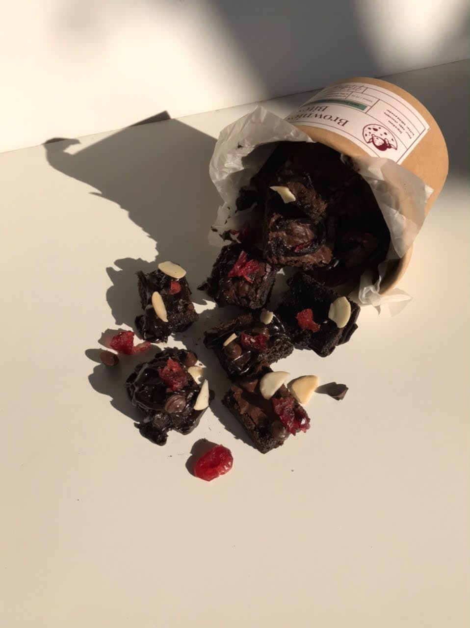 Fugy Brownies Bite Black Forrest